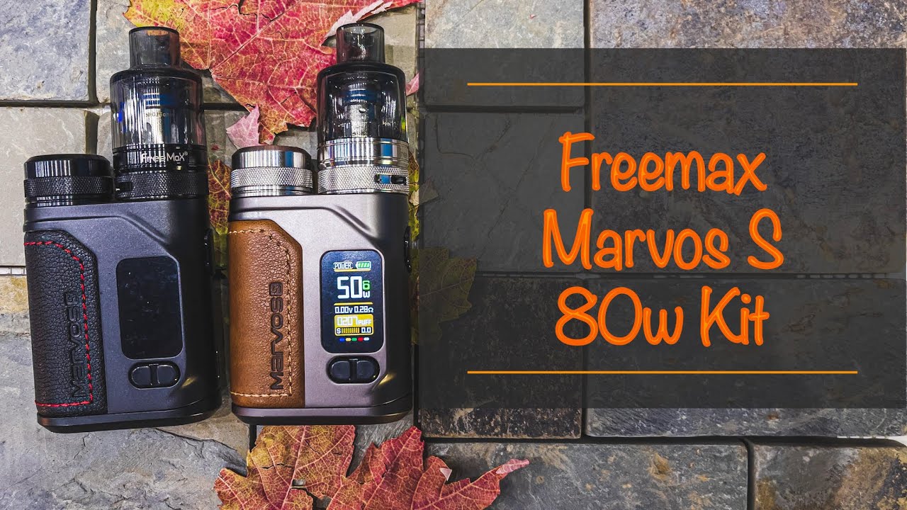 FreeMax Marvos 80w Kit - A Great Mini Mod (With Some Flaws)