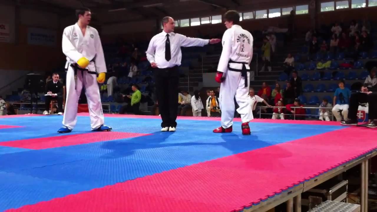 Presov Open 2011 Senior Male 80- kg sparring - T&ouml;r&ouml;k (match 2, part 2)