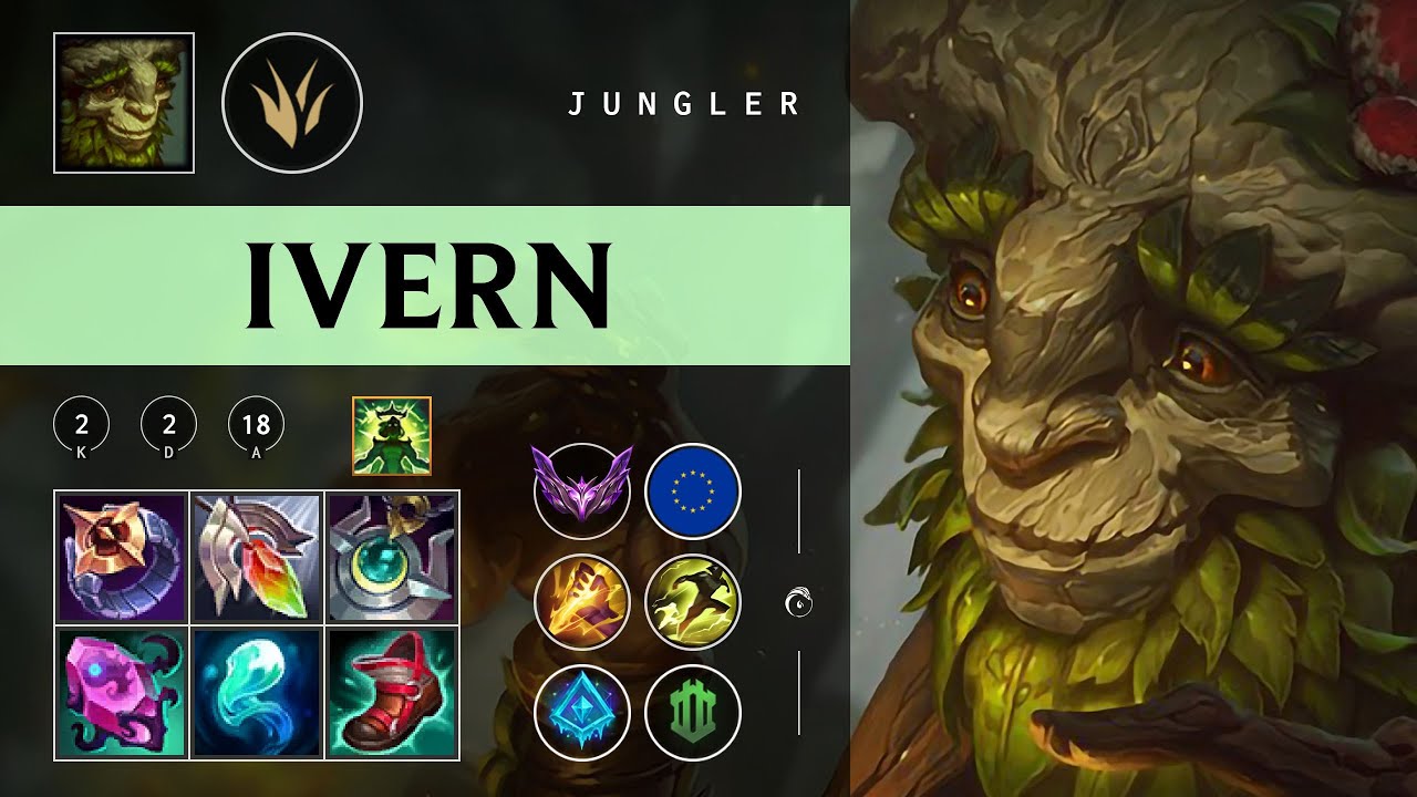 Ivern Jungle vs Xin Zhao - EUW Master Patch 26.01
