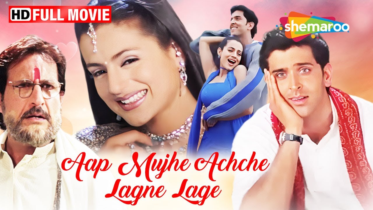 Hrithik Roshan and Ameesha Patel Ki SUPERHIT Jodi | Aap Mujhe Achche Lagne Lage | FULL Movie