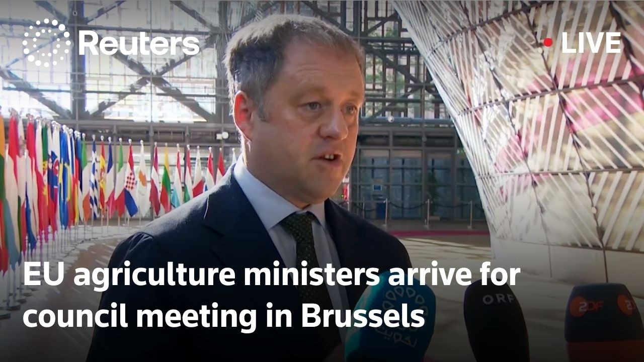 LIVE: EU agriculture ministers arrive for council meeting
