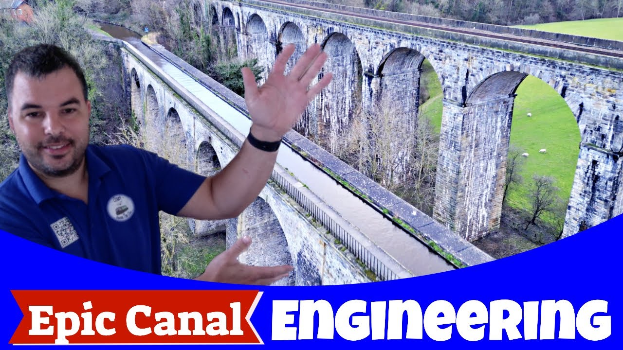 Epic Canal Engineering | Chirk Aqueduct and tunnel