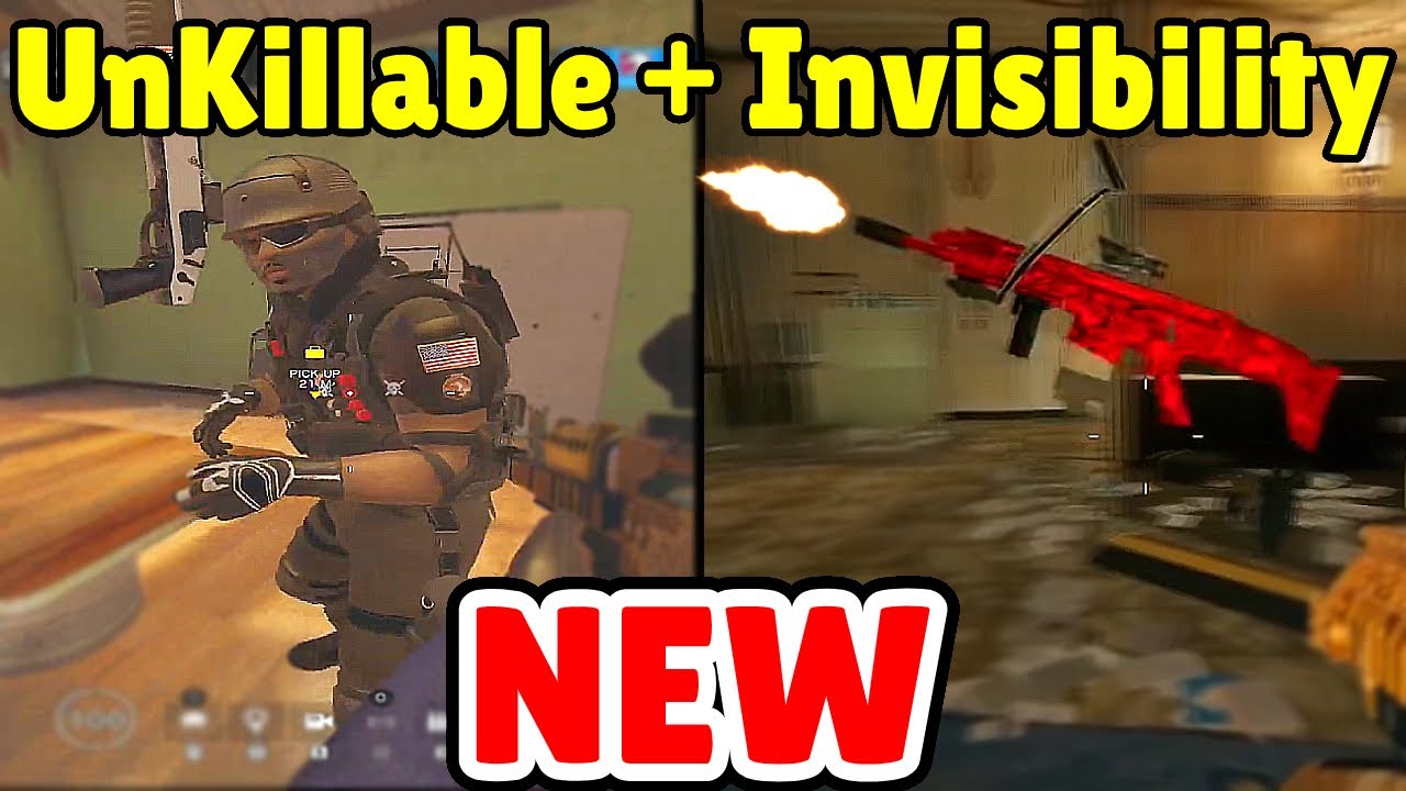 UBISOFT MUST Fix This NEW * UnKillable + Invisibility * Glitch ASAP - Rainbow Six Siege