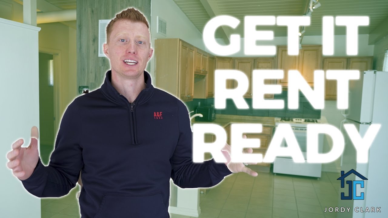 How to get a Rental Property Rent Ready - Real Estate Investing with Jordy Clark