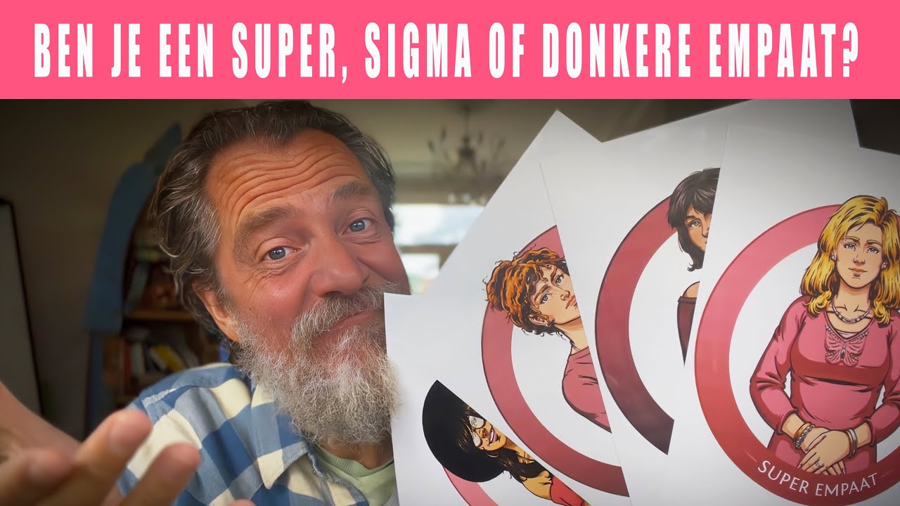 In een uur weet je welk type EMPAAT je bent en wat jou zo bijzonder maakt.