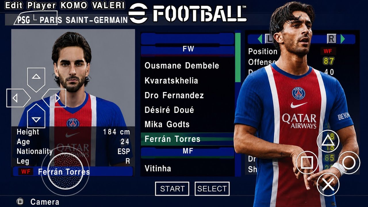 eFOOTBALL PES 2027 PPSSPP EUROPEUS 62 EST&Aacute;DIOS NARRA&Ccedil;&Atilde;O FACES BOLAS KITS E ELENCOS ATUALIZADOS 😱😍