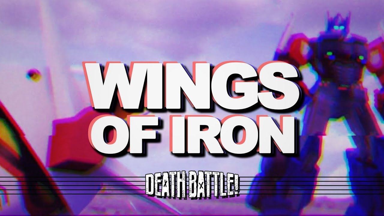 DEATH BATTLE Music: Optimus Prime VS Gundam | WINGS OF IRON by Therewolf Media