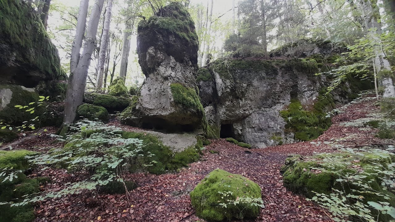 Herbst-Wanderung zur Maximiliansgrotte bei Neuhaus a.d. Pegnitz