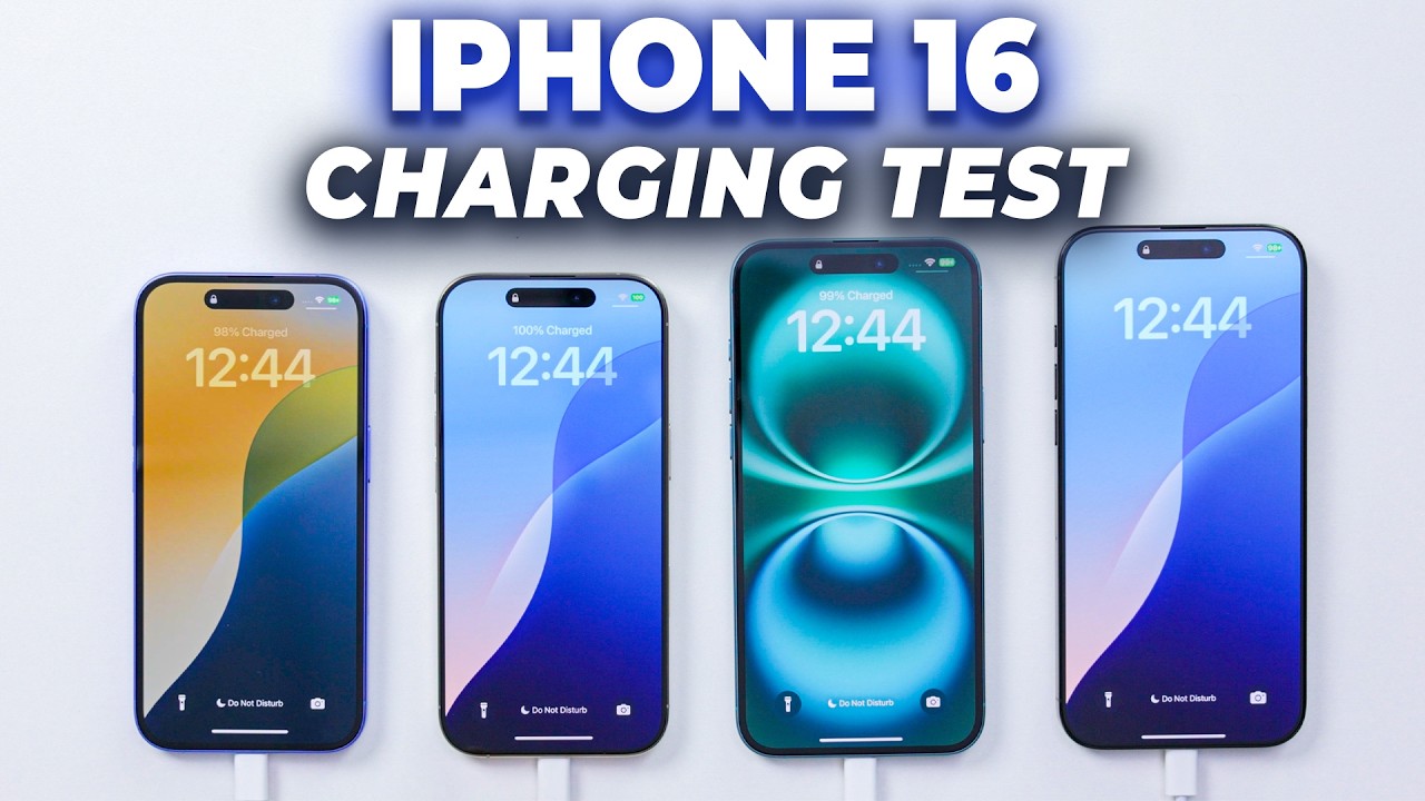 Тест скорости зарядки iPhone 16 Pro Max: быстрее ли он?