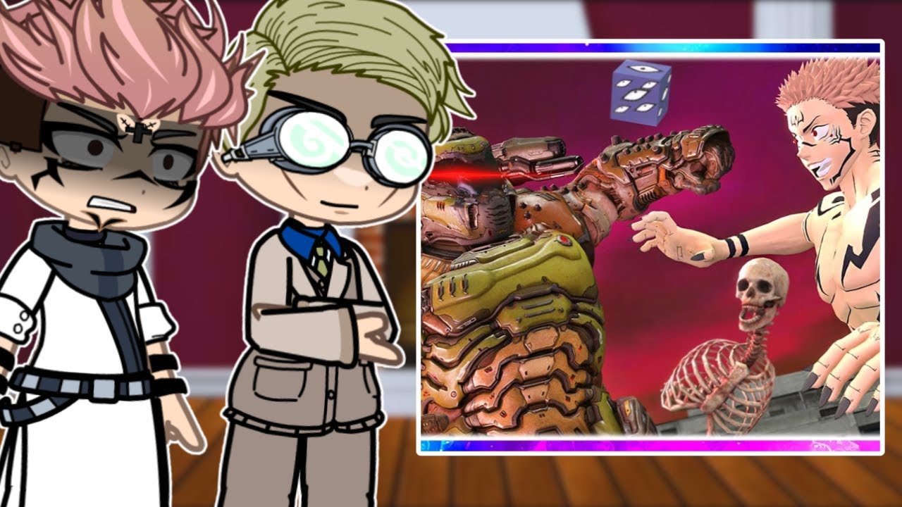 Jujutsu Kaisen React to Doom Slayer vs Sukuna [Jujutsu Kaisen]