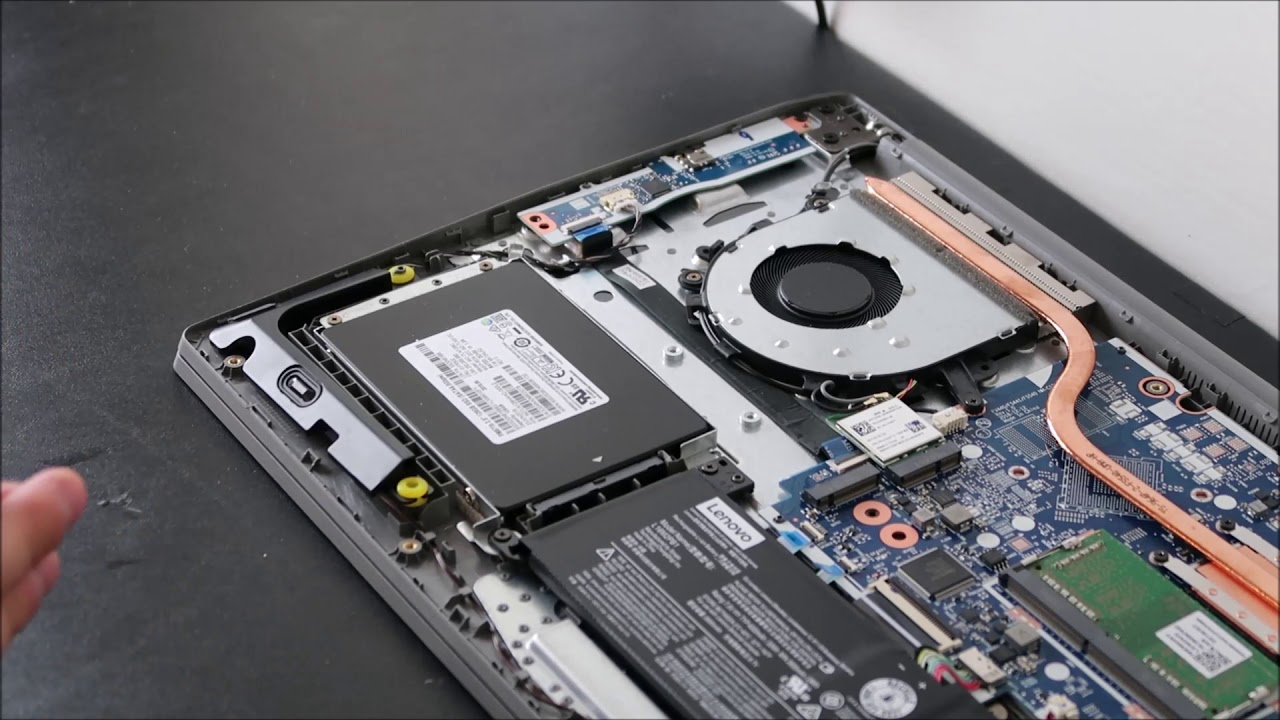 Как заменить жесткий диск (HDD) / твердотельный накопитель (SSD) Lenovo