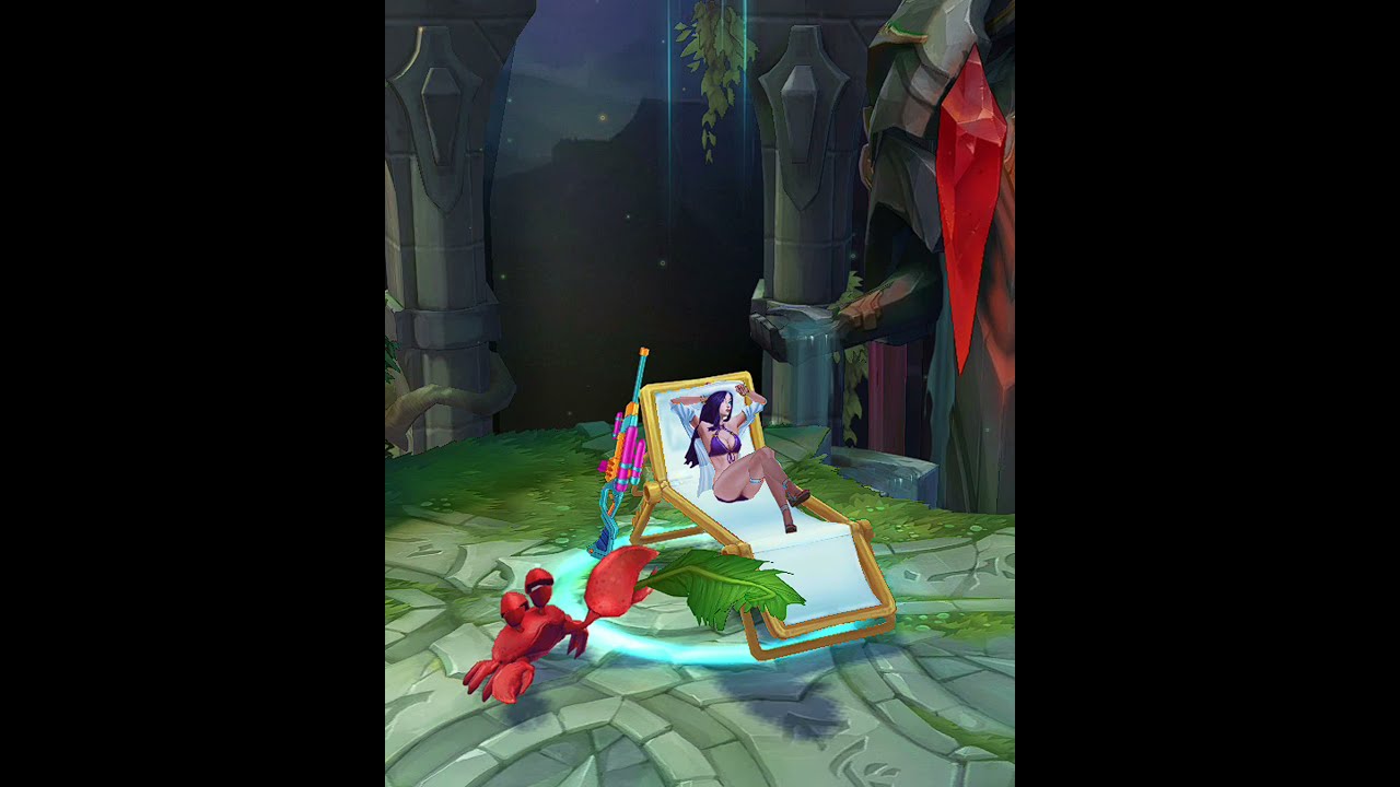 Pool Party Caitlyn Skin Recall League of Legends
