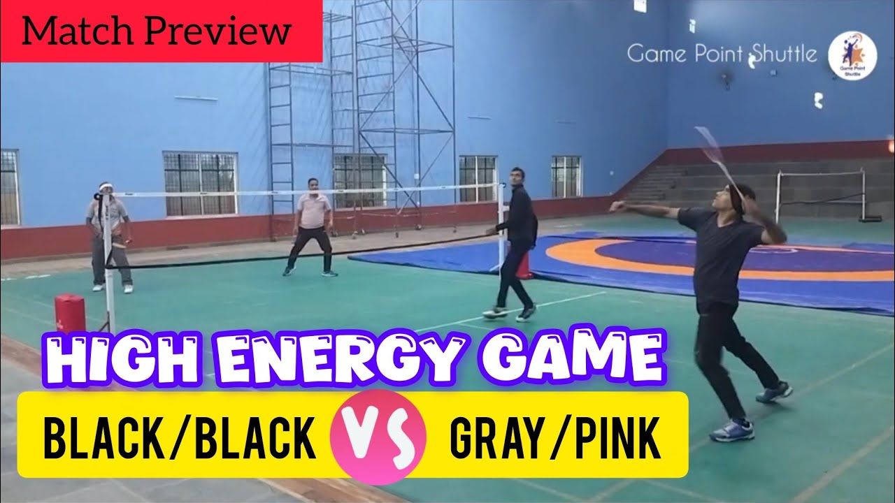 🔥High Energy Rallies 🔥Men's Doubles🏸 Badminton Match #game #sports #smash #badminton #drop #video