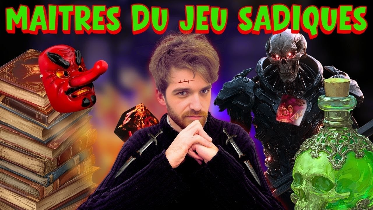 5 maîtres du jeu sadiques en JEU DE RÔLE (sauf que c'est plus compliqué)