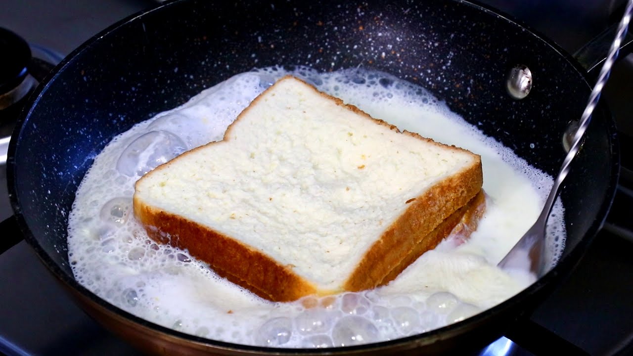 കുറച്ച് പാലും ബ്രെഡും ഉള്ളപ്പോൾ ഇങ്ങനെ ഒന്നു ചെയ്ത്നോക്കൂ/Easy Tasty Milk bread,Condensed milkbread