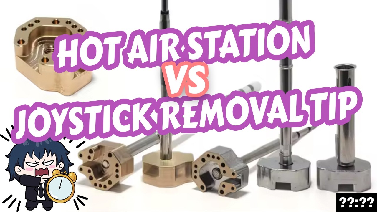 Воздушная паяльная станция против инструмента для извлечения джойстика = У нас есть победитель! #...