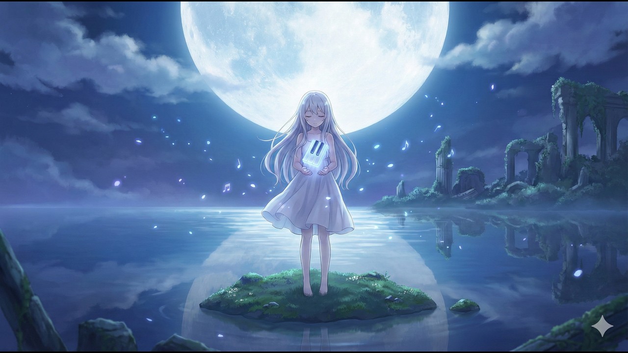 【睡眠用BGM】Moonlit Silence No.6