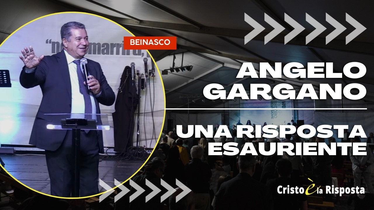 ANGELO GARGANO - UNA RISPOSTA ESAURIENTE