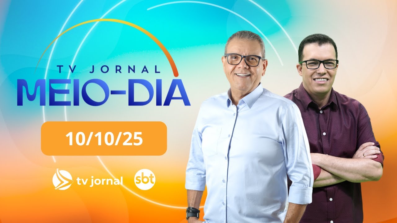 TV Jornal Meio-Dia, ao vivo, com Ciro Bezerra | 10.10.25