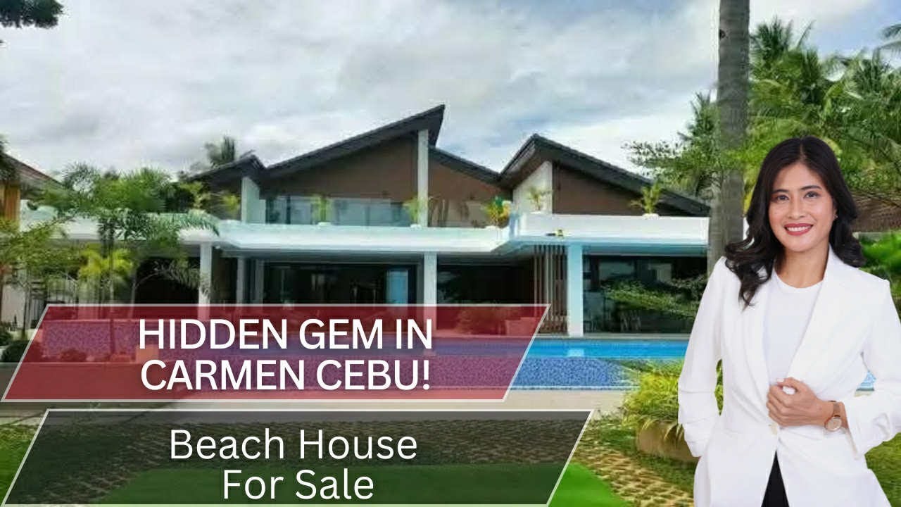 Hidden Gem  in Carmen Cebu! Stunning Beach house and lot for Sale