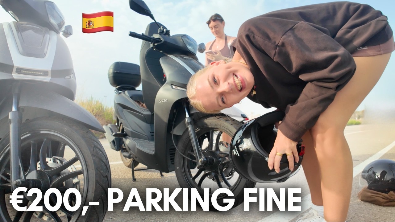 Our Mallorca trip didn't go as planned... 🇪🇸  * €200 parking fine !!!