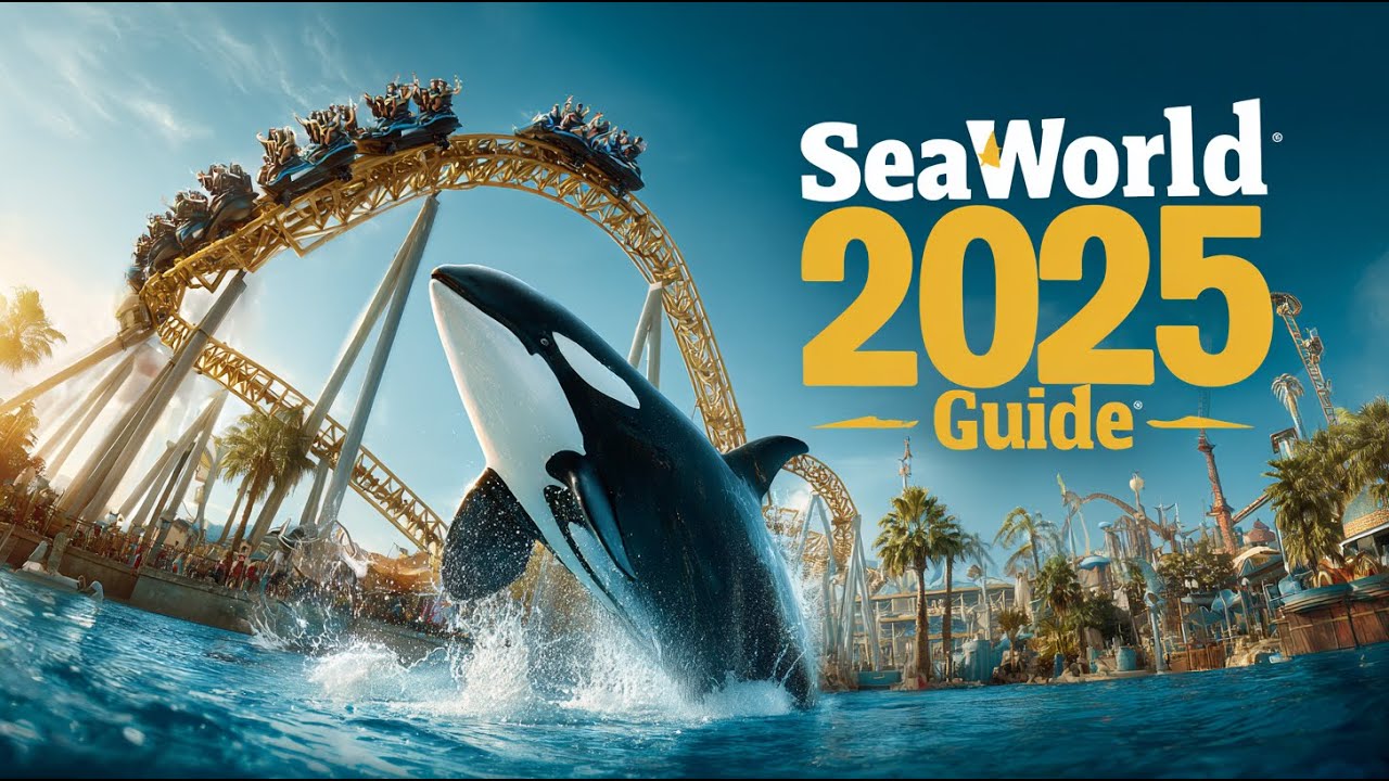 SeaWorld Orlando 2025 | Complete Guide to Rides, Shows & Tips