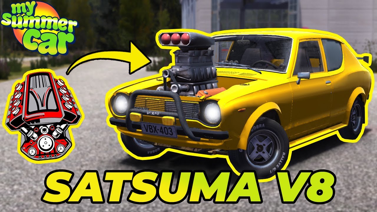 SATSUMA V8 - ENGINE SWAP MOD! | My Summer Car #180