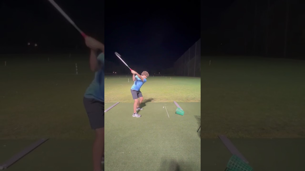 What a 300 yard drive looks like