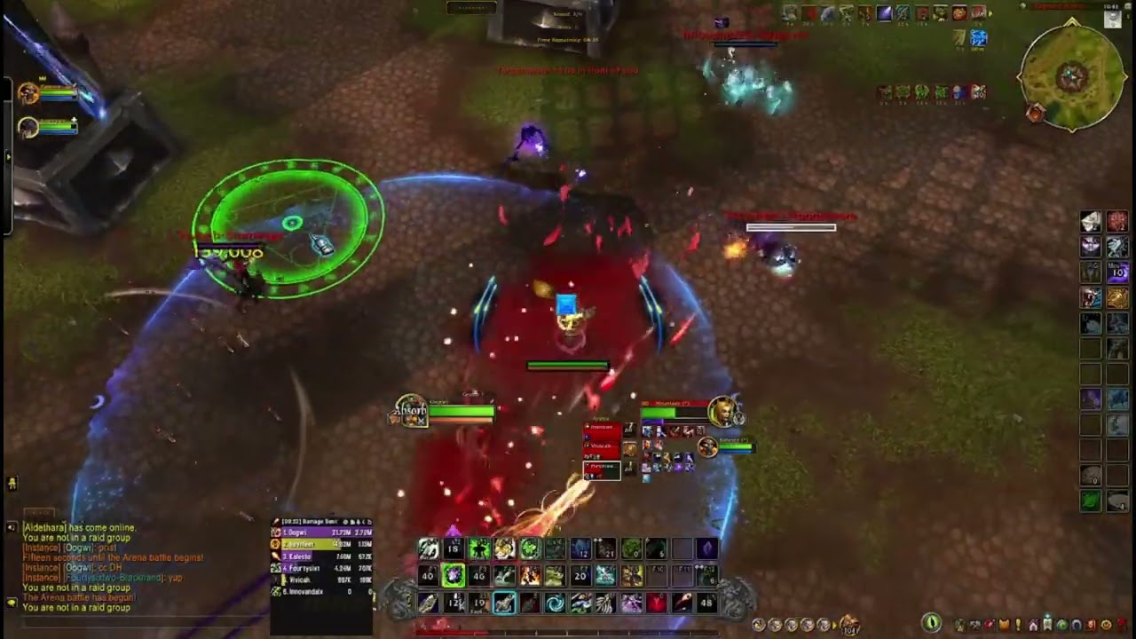 Solo shuffle 3s Arena, Gotta keep the pressure on!!
