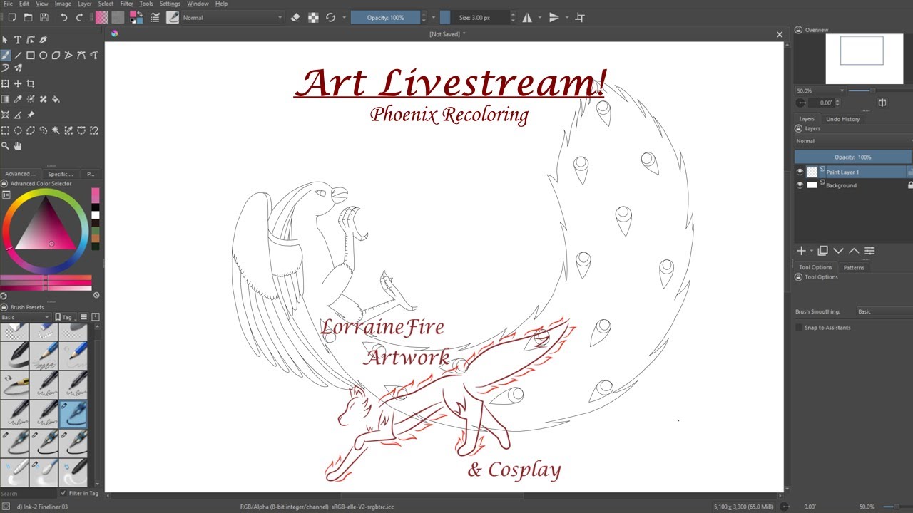 Art Stream: Phoenix Recolor