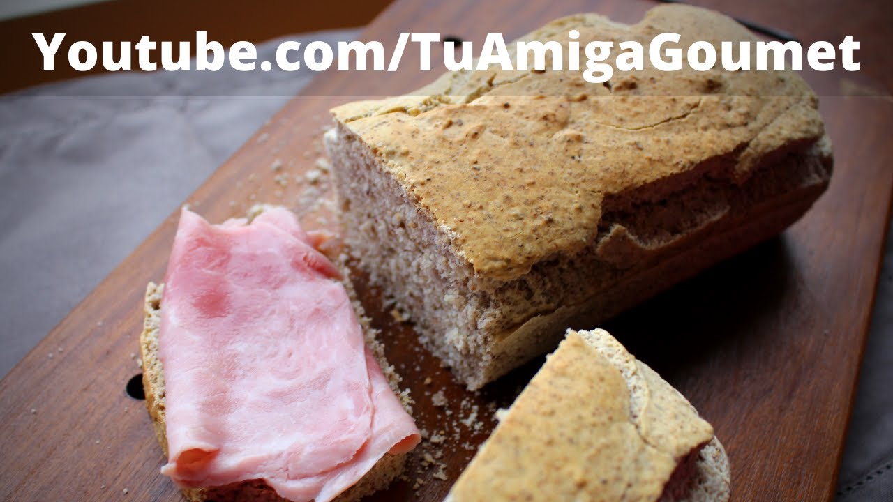 Cómo preparar Pan de dos harinas sin gluten  y sin lácteos
