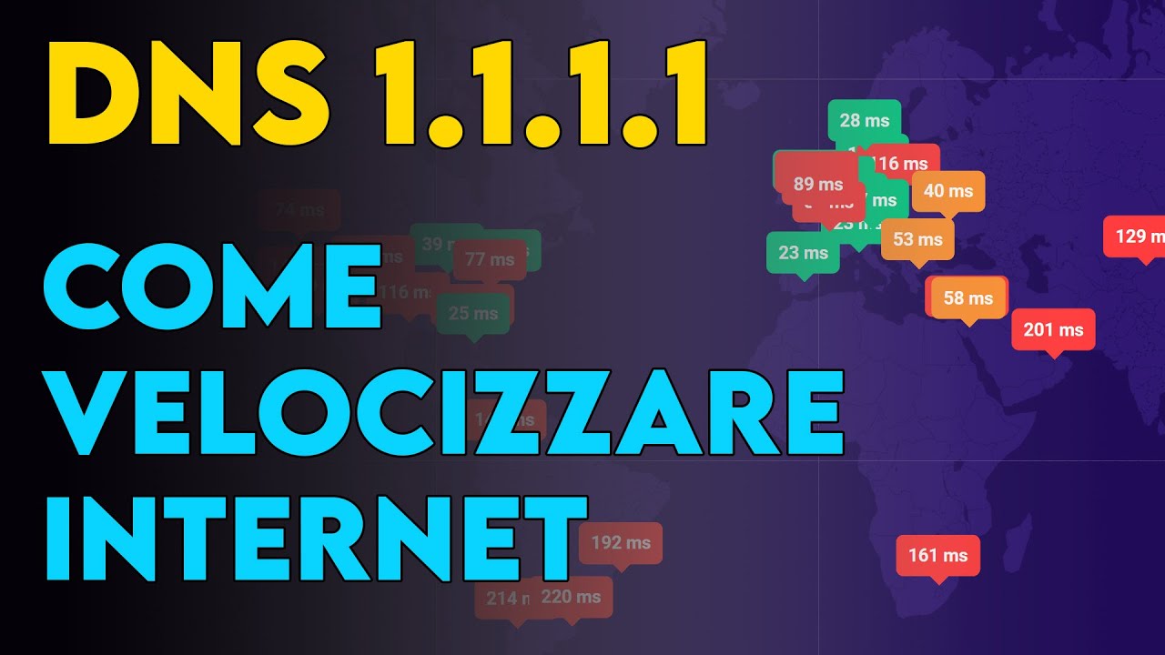 Come VELOCIZZARE INTERNET cambiando il DNS | 1.1.1.1