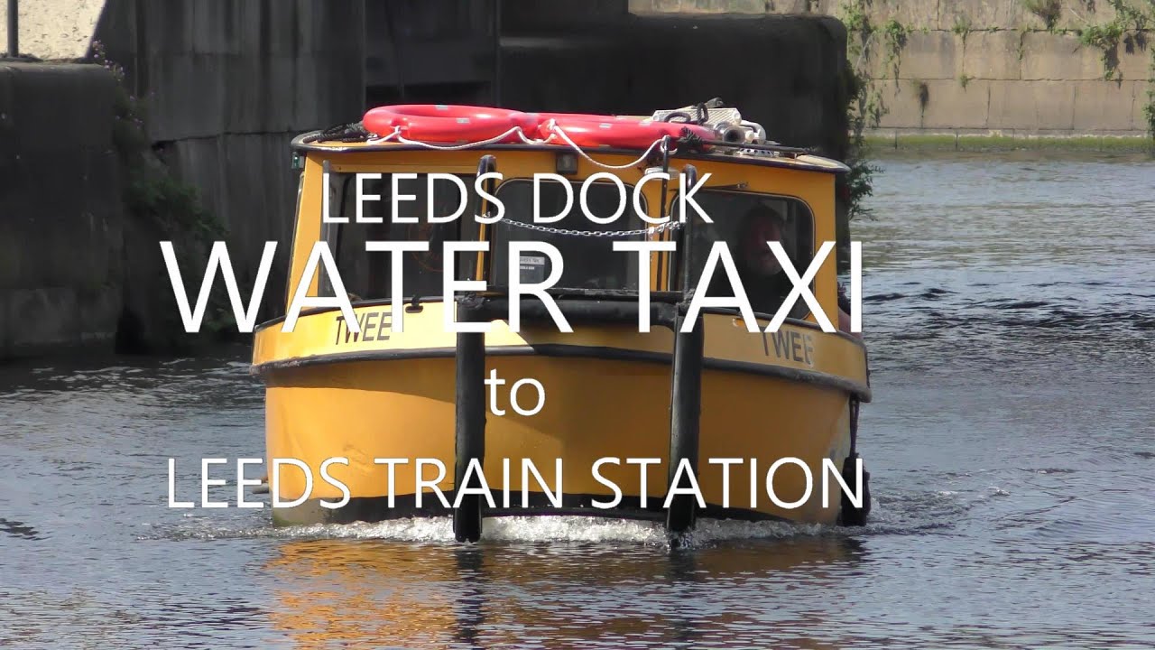 LEEDS WATER TAXI - The Views along the River Aire