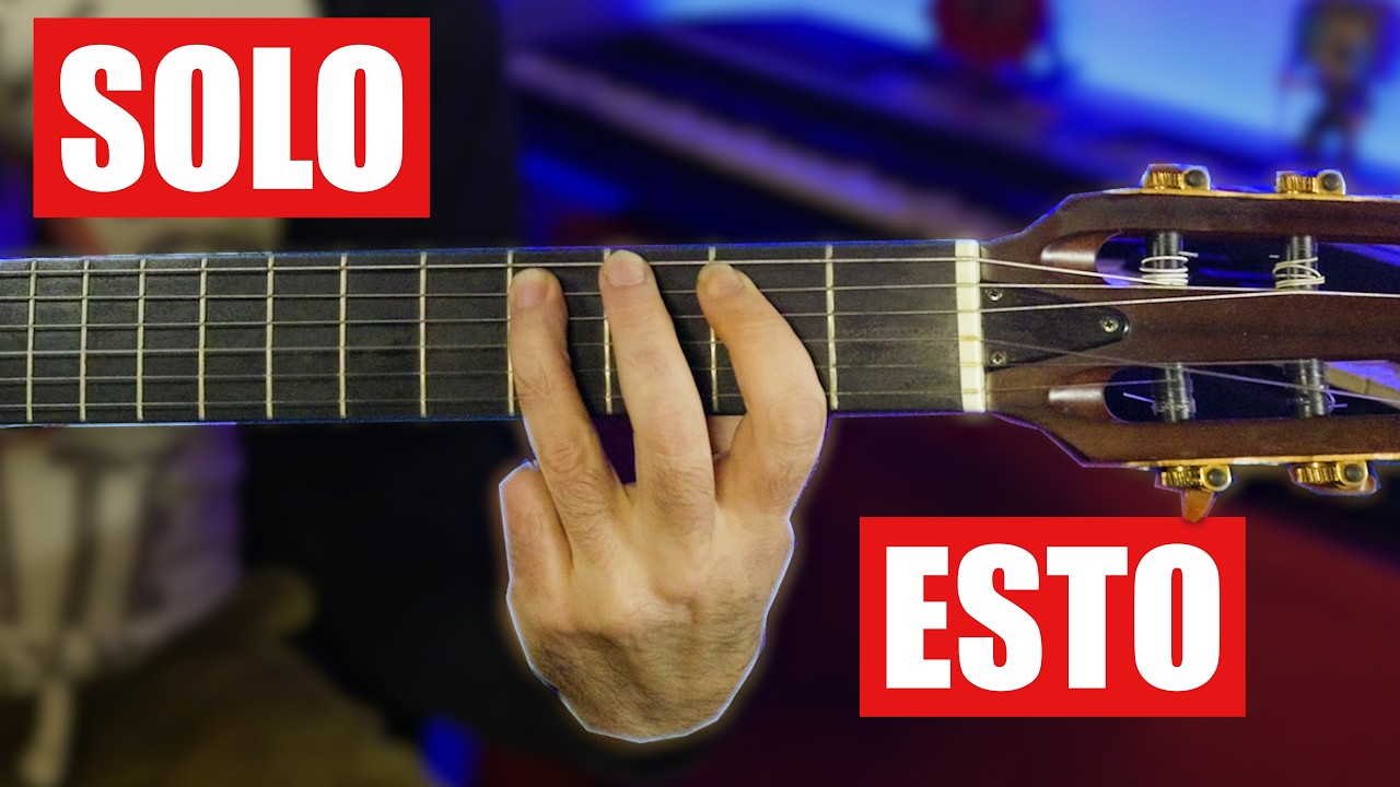 Nadie te enseña la PENTATONICA así (versión mínima y fácil)
