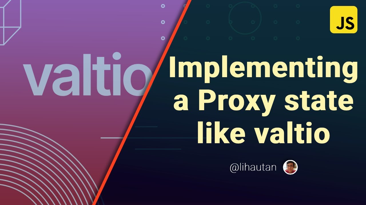 Implementing a Proxy state like valtio
