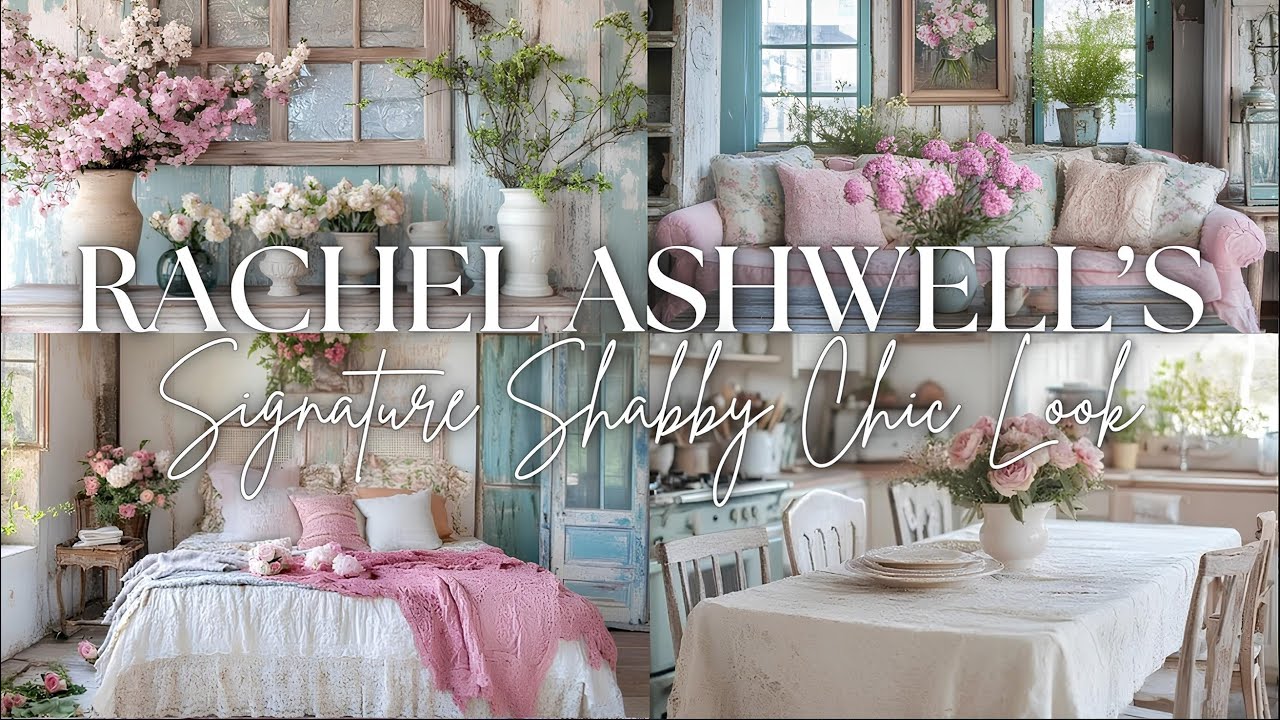 How to Bring Rachel Ashwell’s Signature Shabby Chic Style into Your Spring Home | Vintage & Florals