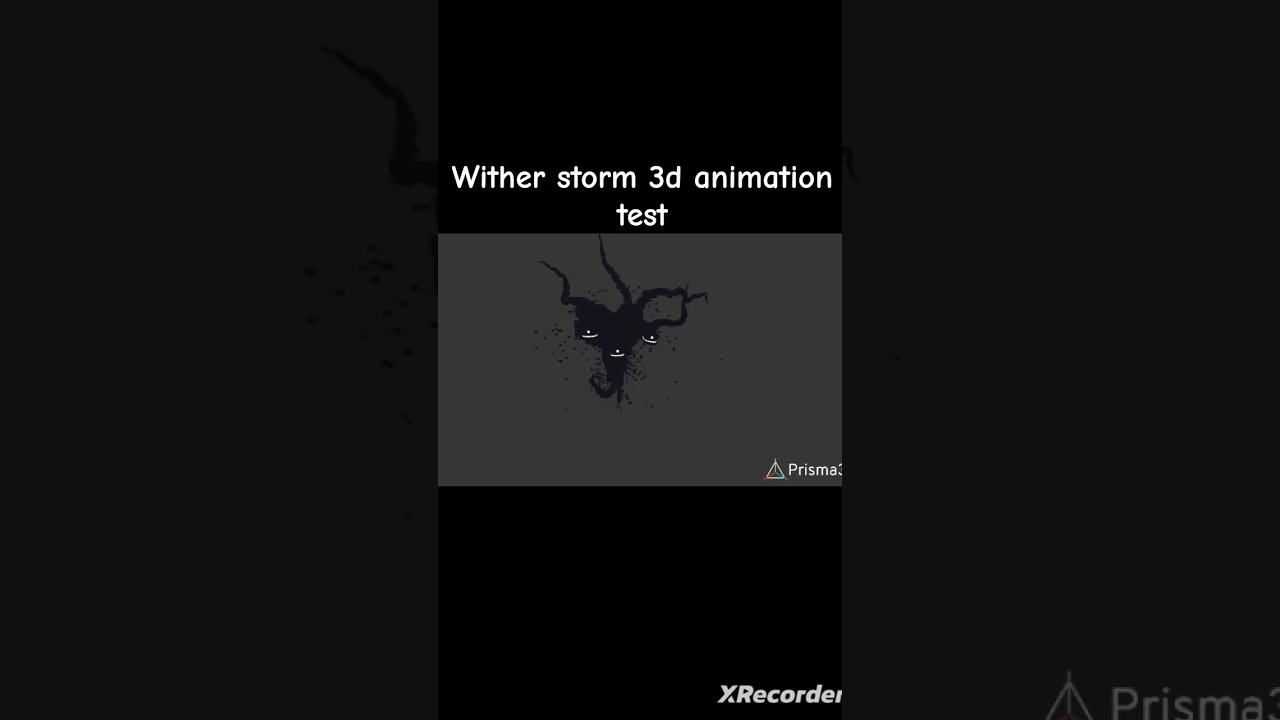 wither storm animation 3d test 