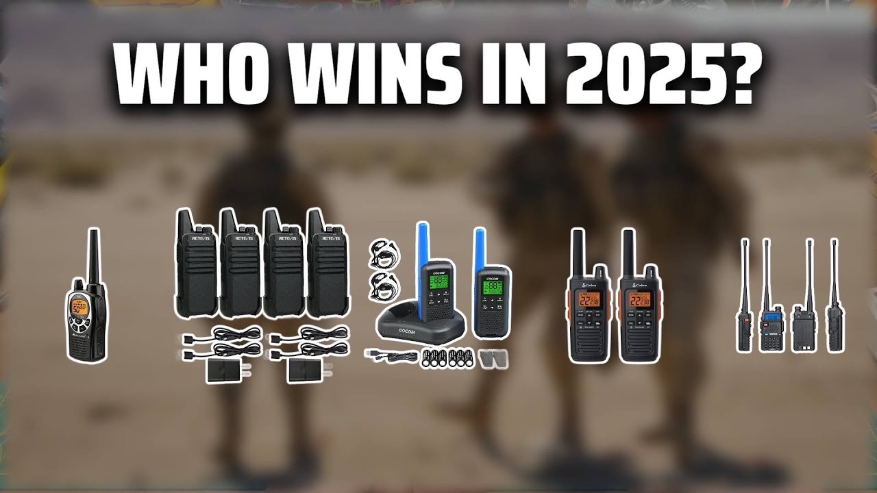 The Top 5 Best Military Walkie Talkies in 2025 - Must Watch Before Buying!