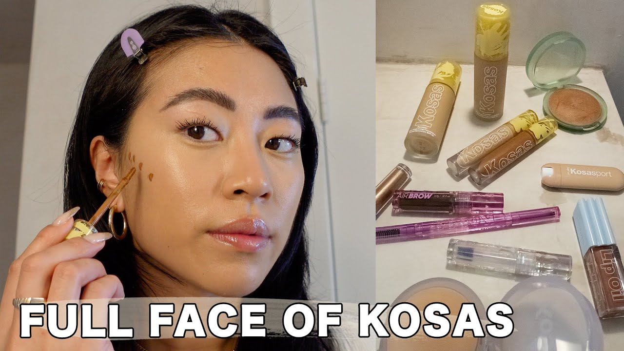NEW KOSAS REVEALER FOUNDATION! Clean Girl ✨ Makeup Look