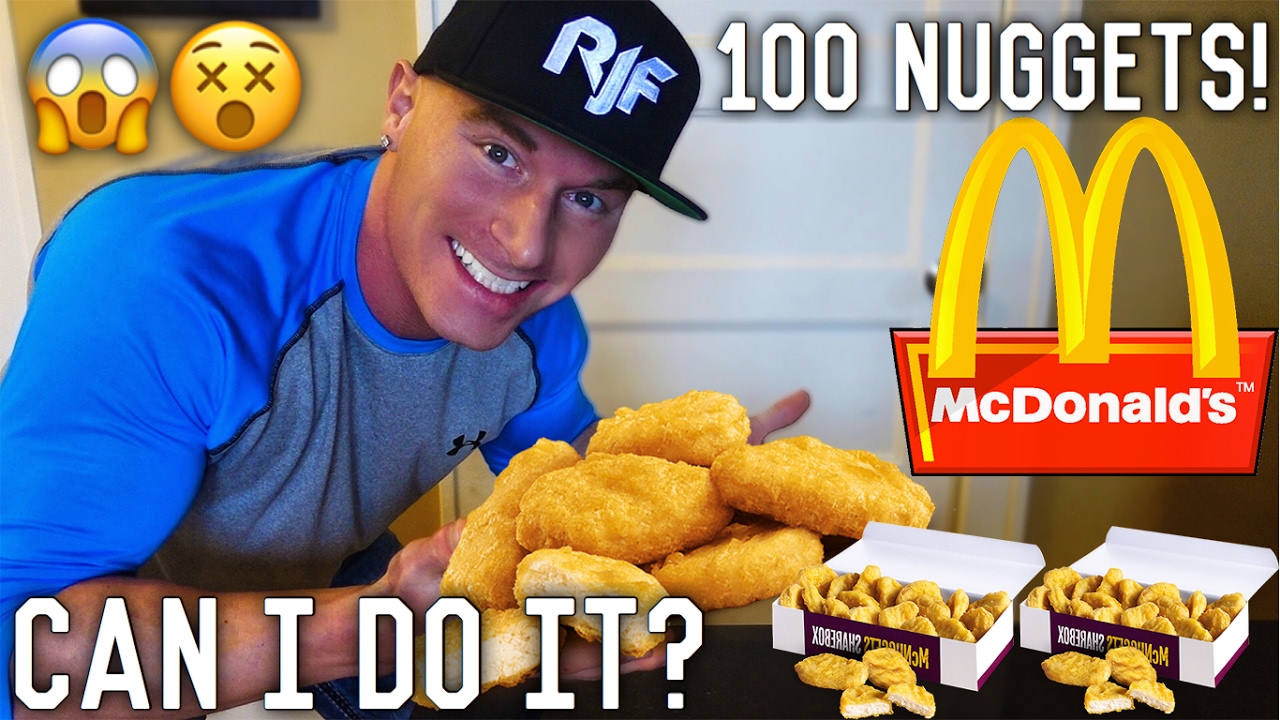 100 Chicken Nugget Challenge | Epic Cheat Meal