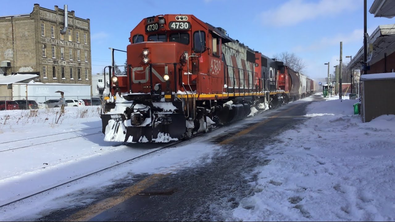 Railfanning at Kitchener Station January 23rd 2026