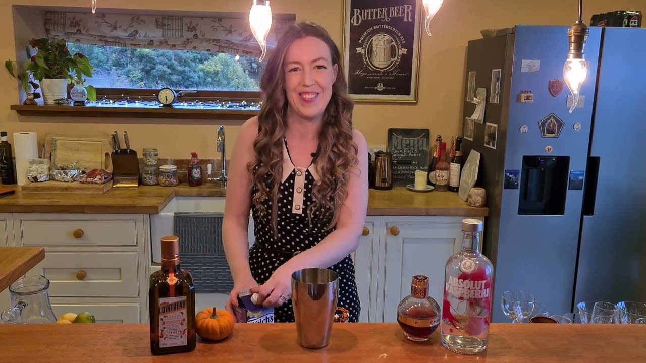 Purple People Eater Cocktail | The Burrow Home Bar