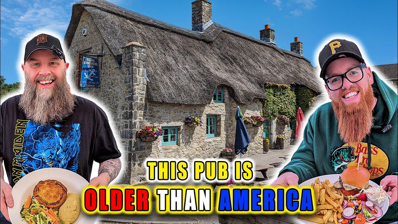 We LOVED The Amazing HOMEMADE FOOD In A Pub OLDER THAN AMERICA!