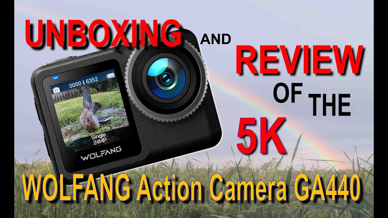 UNBOXING AND REVIEW OF THE WOLFANG ACTION CAMERA GA440 