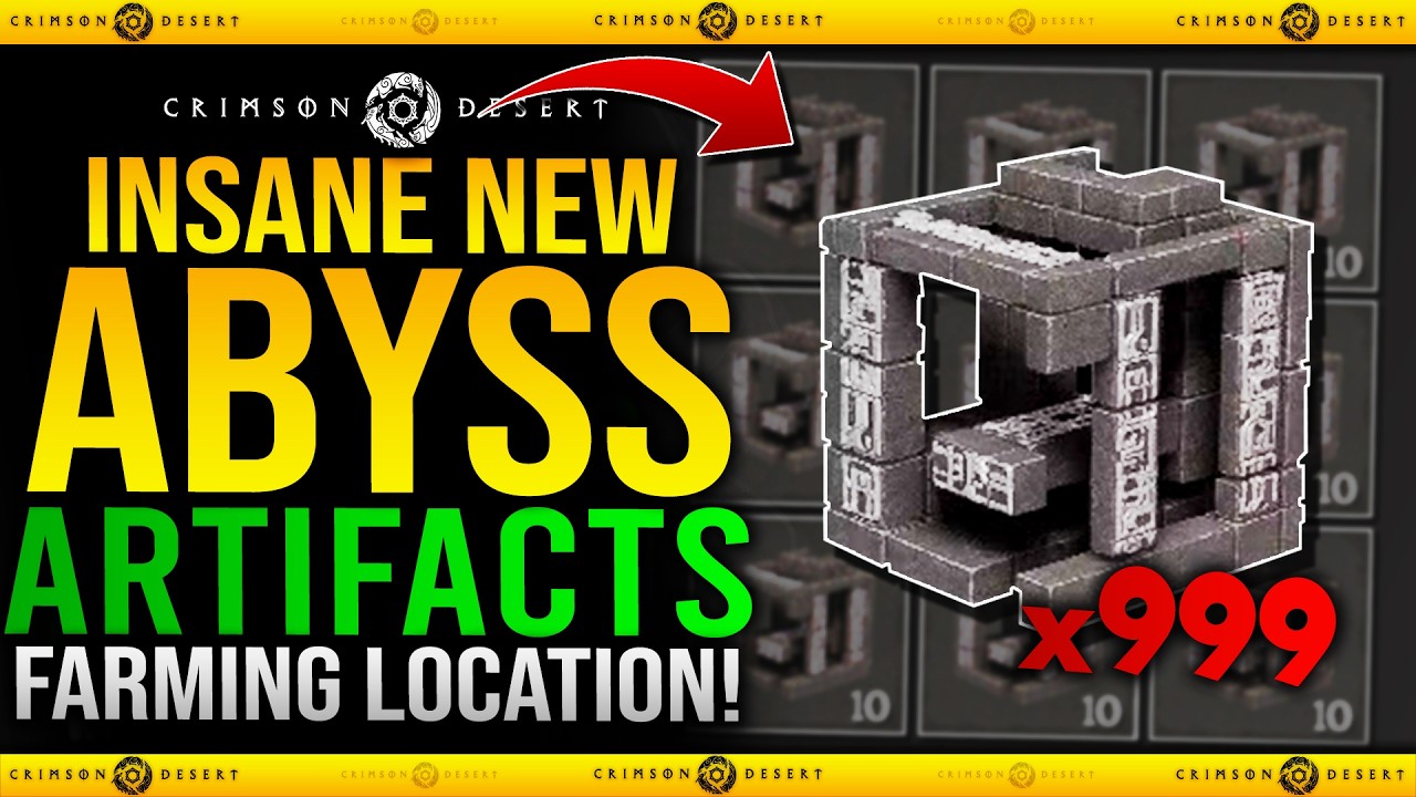 New BEST ABYSS ARTIFACTS FARM After Patch - Crimson Desert Fast EXP / XP Farm Guide