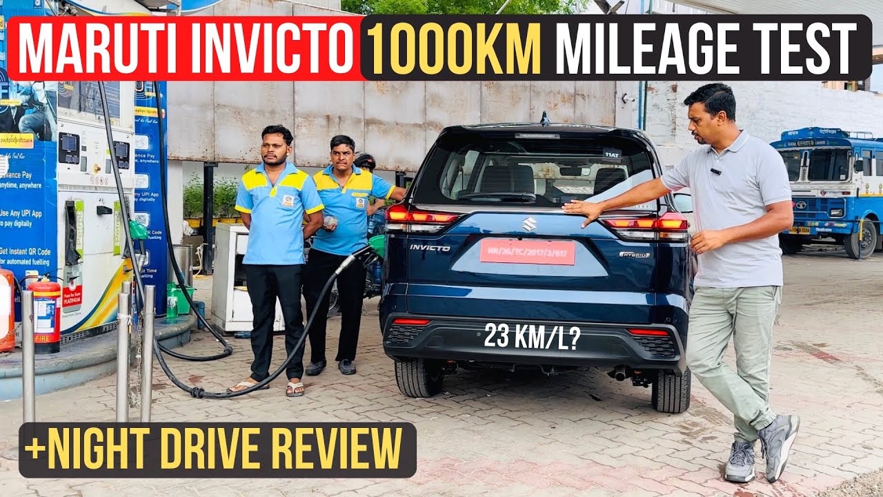 Тест пробега Maruti Suzuki Invicto 🔥 1000 км 🔥 | Самый подробный обзор езды