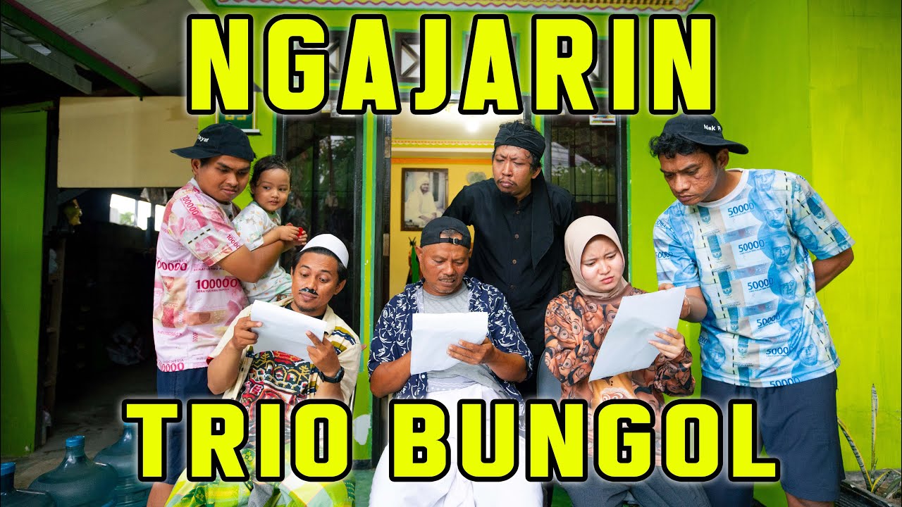 TRIO PINTAR NGAJARIN TRIO BUNGOL !