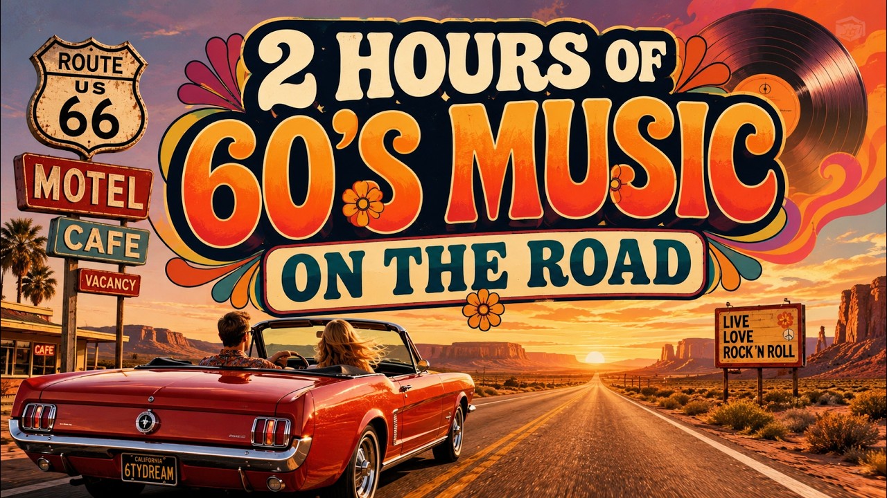 60'S MUSIC ON THE ROAD | 2 Hours of Classic '60s Hits