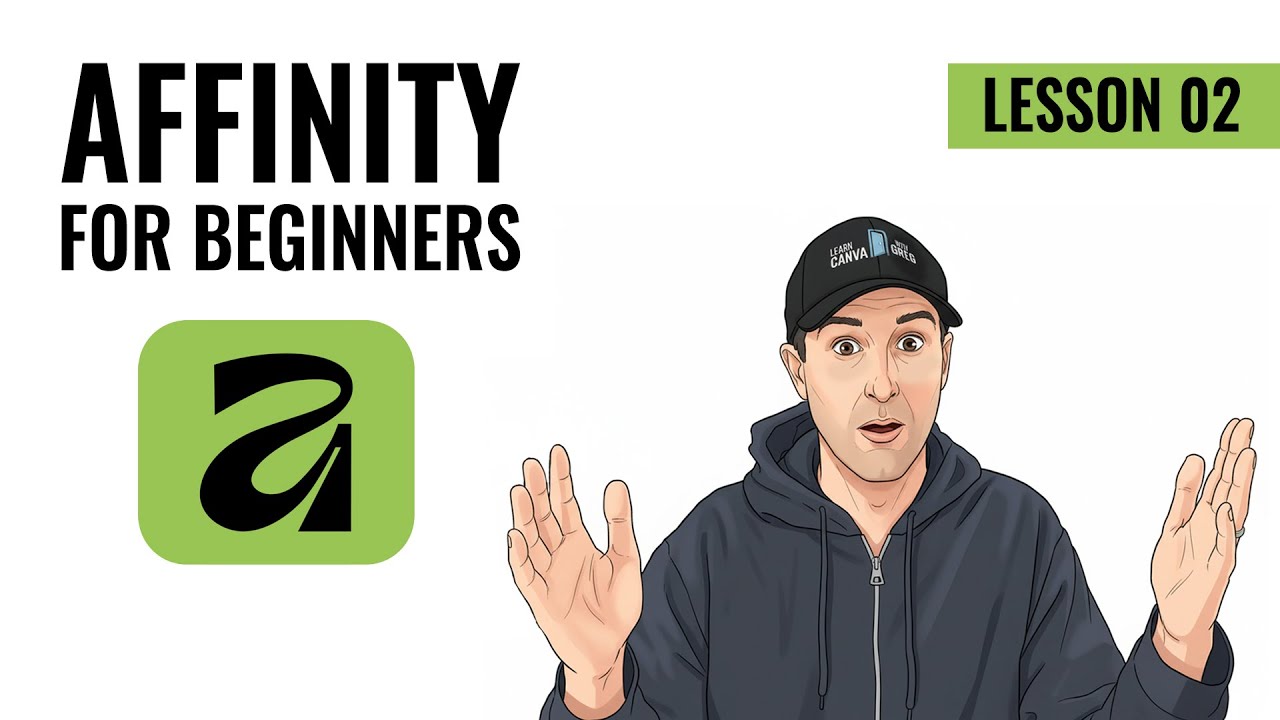 Affinity для начинающих — быстро освойте пользовательский интерфейс (сэкономьте часы разочарования)