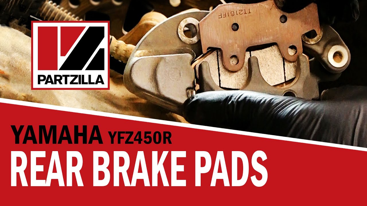 How to Install Rear Brake Pads on an ATV | Yamaha YFZ450R | Partzilla.com